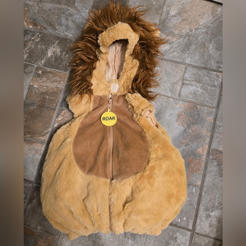 Going Wild Baby Toddler Lion Costume 12M